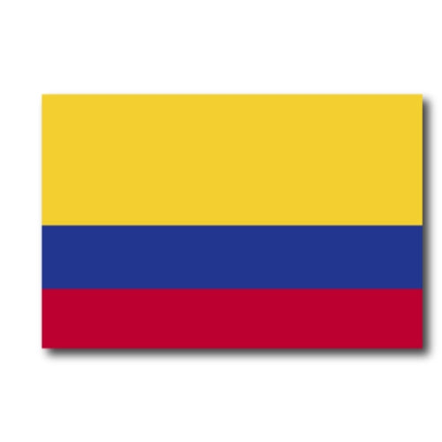 Columbia Columbian Flag Car Magnet Decal - 4 x 6 Heavy Duty for Car Truck SUV...