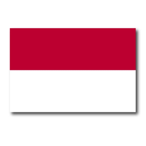 Indonesia Indonesian Flag Car Magnet Decal - 4 x 6 Heavy Duty for Car Truck SUV …