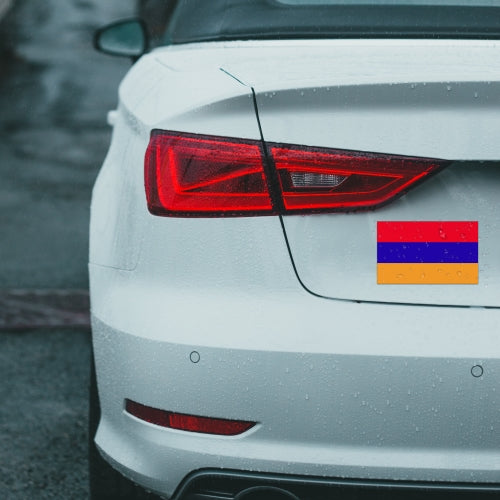 Armenia Armenian Flag Car Magnet Decal - 4 x 6 Heavy Duty for Car Truck SUV