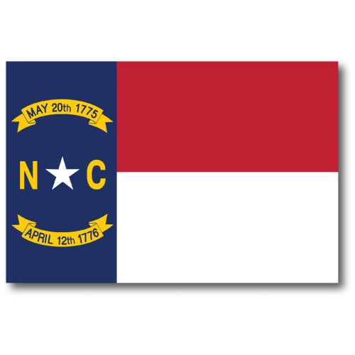 North Carolina Car Magnet US State Flag Refrigerator Locker SUV Heavy Duty Waterproof… …