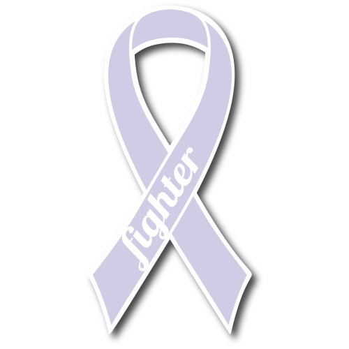 Magnet Me Up Periwinkle Esophageal and Stomach Cancer Fighter Ribbon Car Magnet Decal Heavy Duty Waterproof...