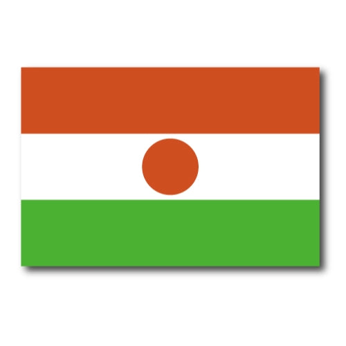 Niger Flag Car Magnet Decal - 4 x 6 Heavy Duty for Car Truck SUV …