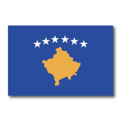 Kosovo Flag Car Magnet Decal - 4 x 6 Heavy Duty for Car Truck SUV …