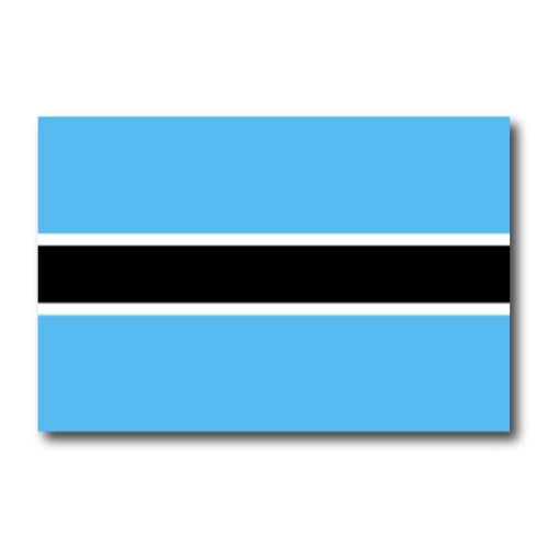 Botswana Flag Car Magnet Decal - 4 x 6 Heavy Duty for Car Truck SUV …