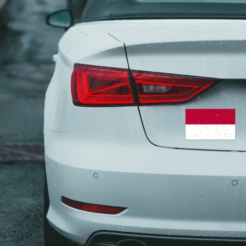 Indonesia Indonesian Flag Car Magnet Decal - 4 x 6 Heavy Duty for Car Truck SUV …