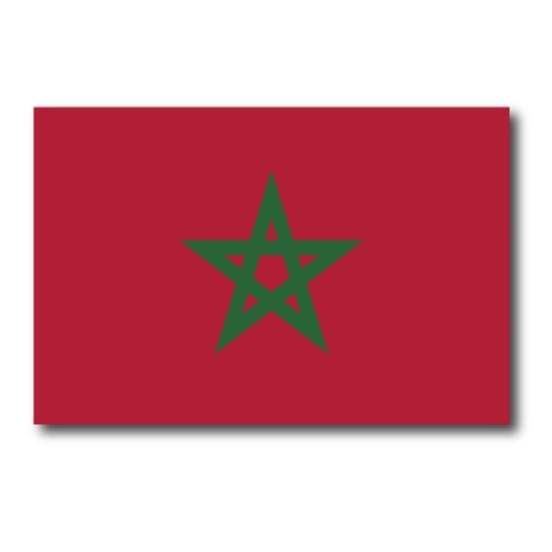 Morocco Morrocan Flag Car Magnet Decal - 4 x 6 Heavy Duty for Car Truck SUV …