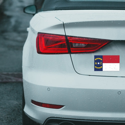 North Carolina Car Magnet US State Flag Refrigerator Locker SUV Heavy Duty Waterproof… …