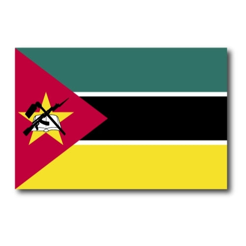 Mozambique Flag Car Magnet Decal - 4 x 6 Heavy Duty for Car Truck SUV …