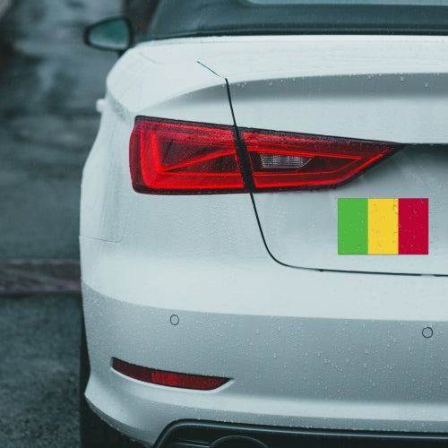 Mali Flag Car Magnet Decal - 4 x 6 Heavy Duty for Car Truck SUV