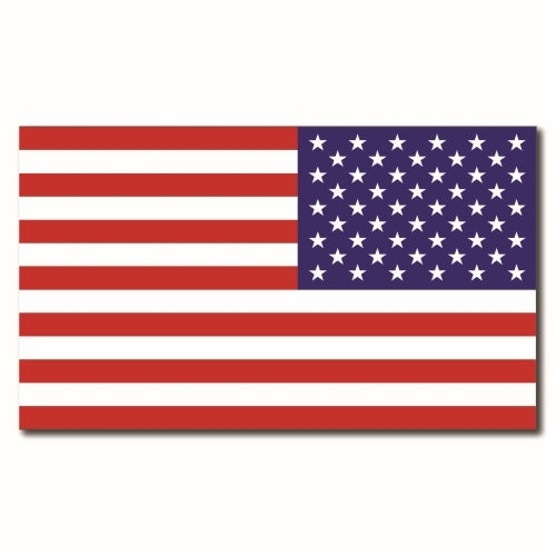 Reverse American Flag Car Magnet Decal - 7 x 12 Heavy Duty for Car Truck RV Boat SUV Waterproof