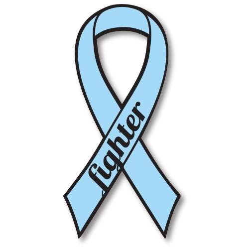 Aqua Prostate Cancer Fighter Ribbon Car Magnet Decal Heavy Duty Waterproof …