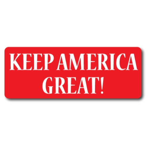 Keep America Great! Trump Magnet- Republican Magnet - Cars Trucks SUVs
