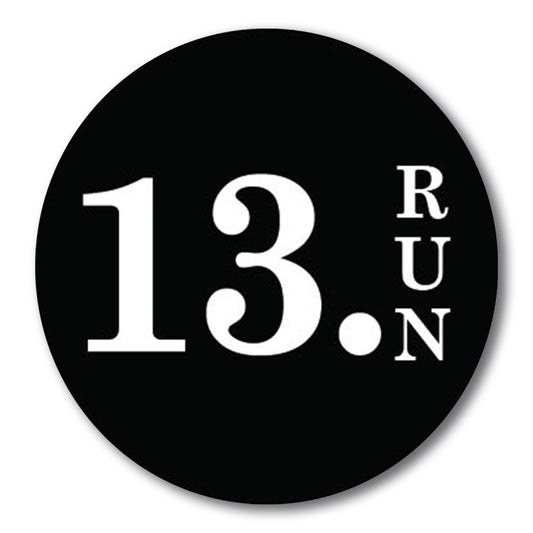 Magnet Me Up 13.Run Magnet Decal, 5 Inch, Heavy Duty Automotive Magnet for Car Truck SUV Or Any Other Magnetic Surface