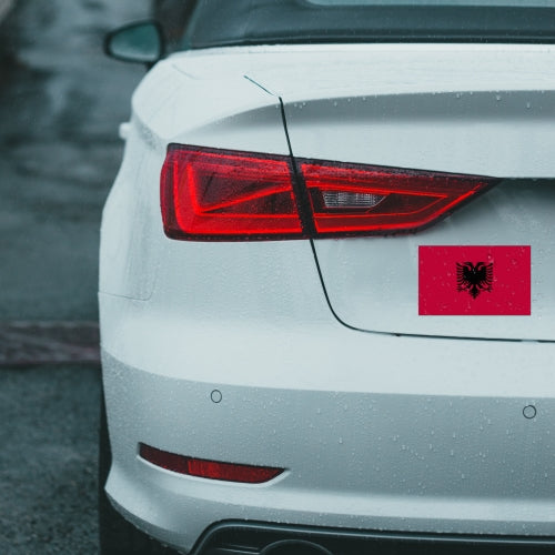 Albania Flag Car Magnet Decal - 4 x 6 Heavy Duty for Car Truck SUV