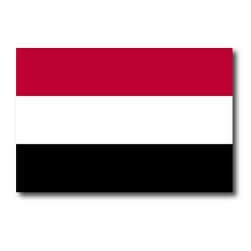Yemen Yemenite Flag Car Magnet Decal - 4 x 6 Heavy Duty for Car Truck SUV …