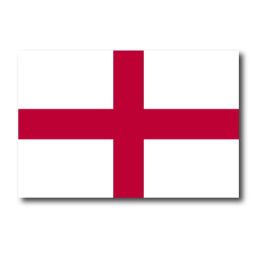 England St George Flag Car Magnet Decal - 4 x 6 Heavy Duty for Car Truck SUV …