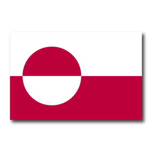 Greenland Flag Car Magnet Decal - 4 x 6 Heavy Duty for Car Truck SUV …