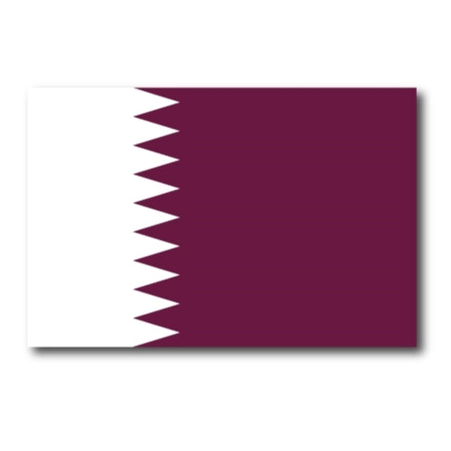 Qatar Flag Car Magnet Decal - 4 x 6 Heavy Duty for Car Truck SUV …