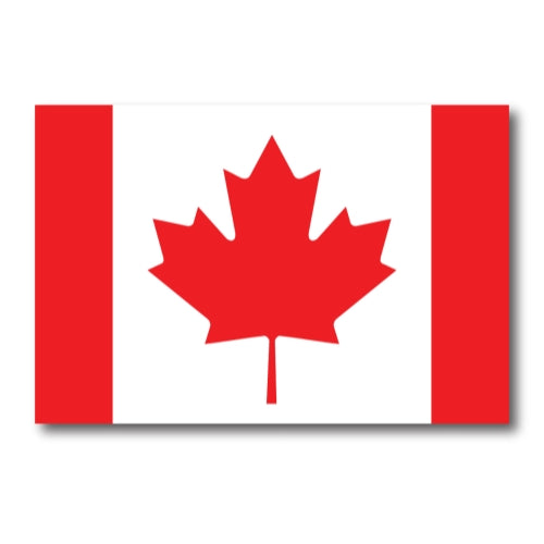 Canadian Flag Car Magnet Decal - Maple Leaf 4 x 6 Heavy Duty for Car Truck SUV …