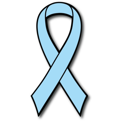 Aqua Prostate Cancer Awareness Ribbon Car Magnet Decal Heavy Duty Waterproof …