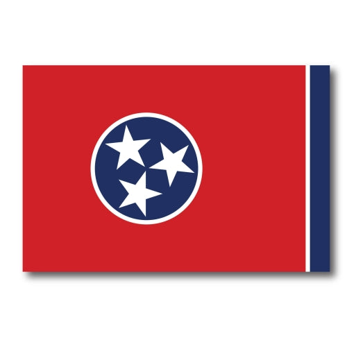 Tennessee Car Magnet US State Flag Refrigerator Locker SUV Heavy Duty Waterproof… …
