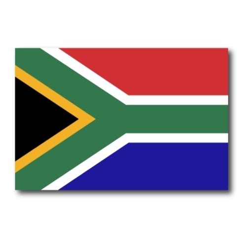 South Africa South African Flag Car Magnet Decal - 4 x 6 Heavy Duty for Car Truck SUV …