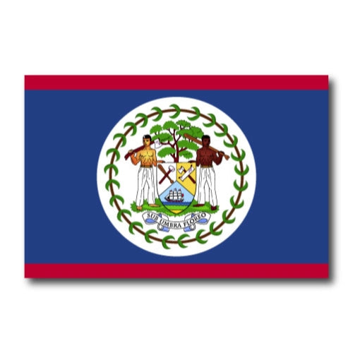 Belize Flag Car Magnet Decal - 4 x 6 Heavy Duty for Car Truck SUV …
