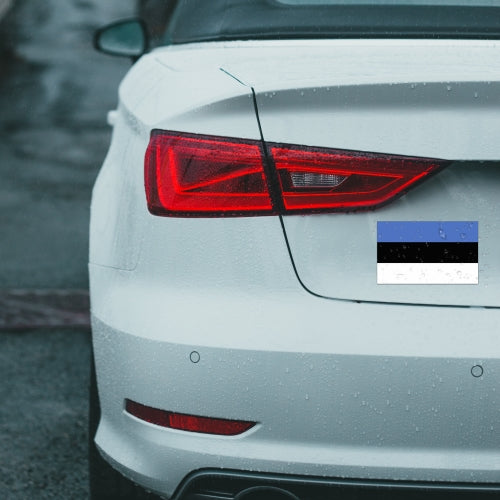 Estonia Estonian Flag Car Magnet Decal - 4 x 6 Heavy Duty for Car Truck SUV