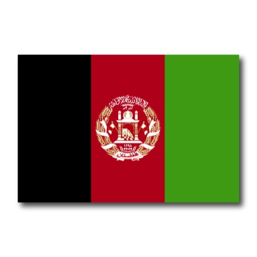 Afghanistan Flag Car Magnet Decal - 4 x 6 Heavy Duty for Car Truck SUV