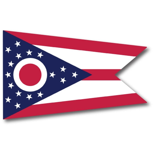 Ohio Car Magnet US State Flag Refrigerator Locker SUV Heavy Duty Waterproof… …