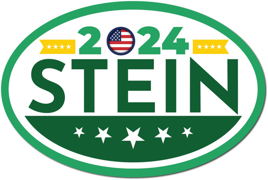 Magnet Me Up Jill Stein Green Party Political Election Magnet Decal, 4x6 inch, Heavy Duty Automotive for Car, Truck, SUV, Or Any Other Magnetic Surface, 2024 Election Gift, Crafted in USA