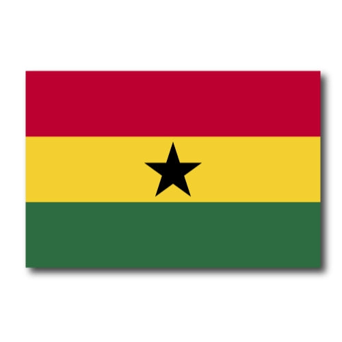 Ghana Flag Car Magnet Decal - 4 x 6 Heavy Duty for Car Truck SUV …