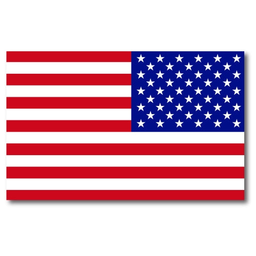 Reverse American Flag Car Magnet Decal - 5 x 8 Heavy Duty for Car Truck SUV Waterproof …