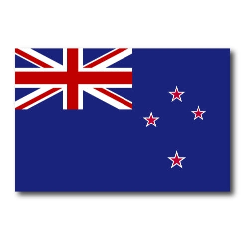 New Zealand Flag Car Magnet Decal - 4 x 6 Heavy Duty for Car Truck SUV