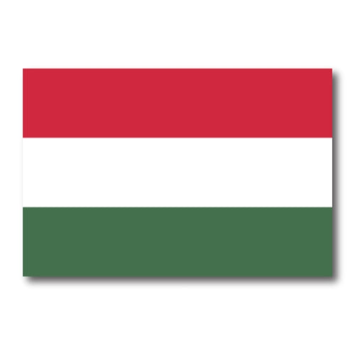 Hungary Hungarian Flag Car Magnet Decal 4 x 6 Heavy Duty for Car Truck SUV …