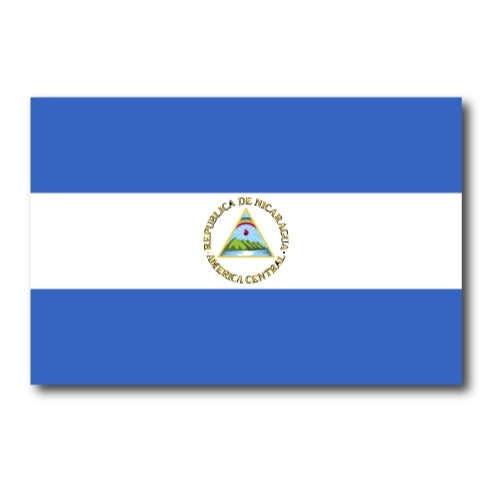Nicaragua Flag Car Magnet Decal - 4 x 6 Heavy Duty for Car Truck SUV
