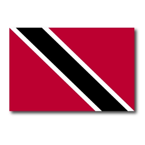 Trinidad and Tobago Flag Car Magnet Decal - 4 x 6 Heavy Duty for Car Truck SUV …