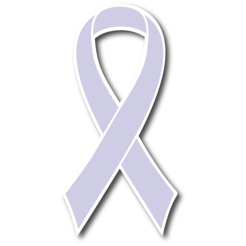 Magnet Me Up Periwinkle Esophageal and Stomach Cancer Awareness Ribbon Car Magnet Decal Heavy Duty Waterproof
