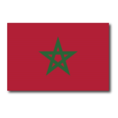Morocco Morrocan Flag Car Magnet Decal - 4 x 6 Heavy Duty for Car Truck SUV …