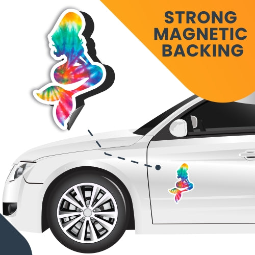 Magnet Me Up Mermaid 4x6.5 Car Magnet Decal, Heavy Duty for Car Truck SUV